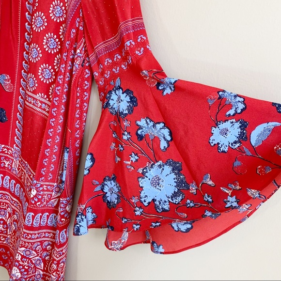 Vanessa Virginia 100% Silk Dress Bell RELISTED - Picture 7 of 11